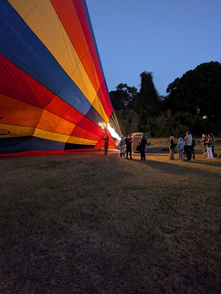 Sunrise Hot Air Balloon over the Maasai Mara National Reserve