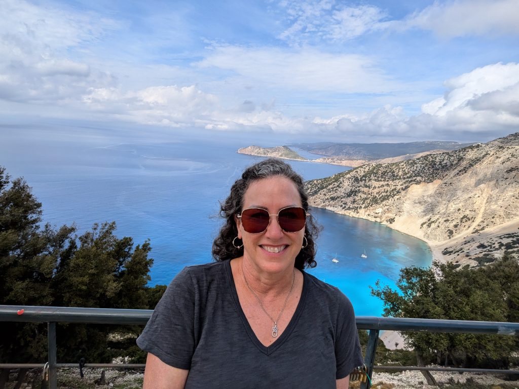 Enjoying the day on land during a small ship cruising experience