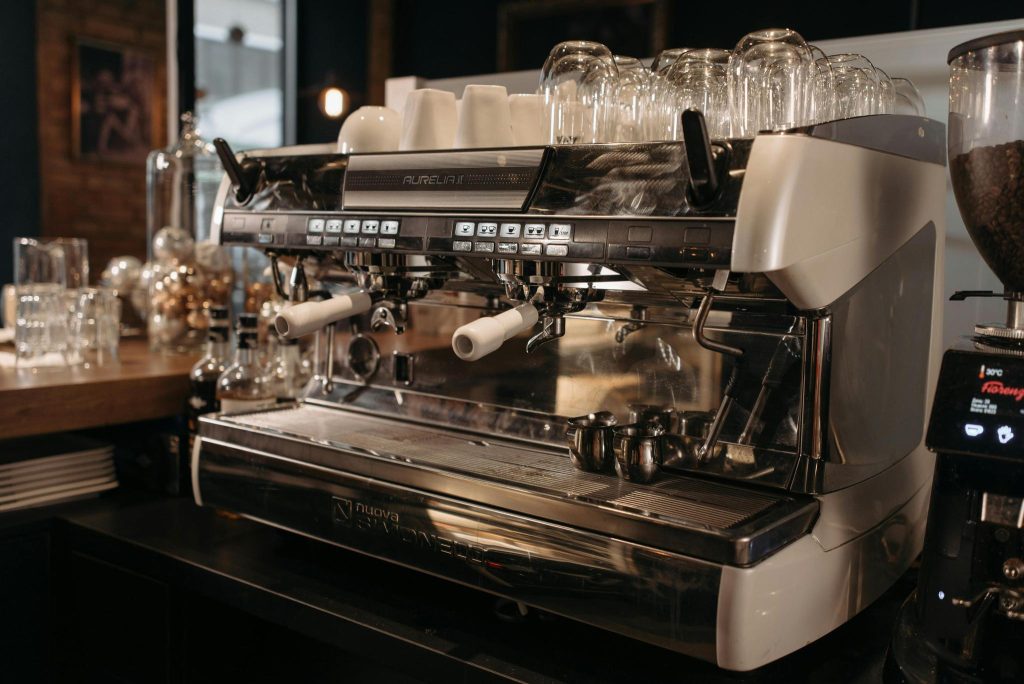 Italian coffee machine